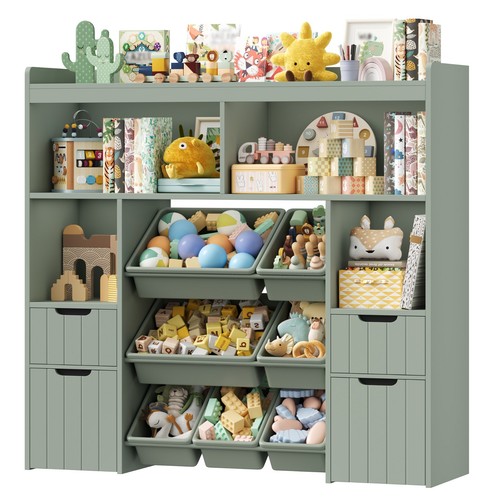 122cm scaffale portagiochi - 122cm,